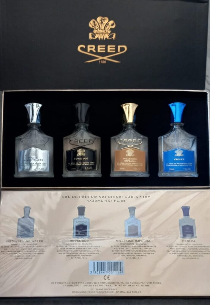 Creed Set (4 x 30ml) (Black Box) (Gift Set) Extreme Fragrances