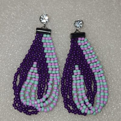 Shades of Purple Earrings