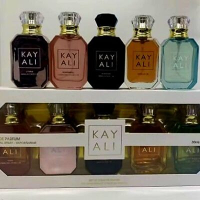 Kayali (Utopia Vanilla Coco/Oudgasm Vanilla Oud/Sparkling Lychee/Maldives) Set (5x30ml) (White Box) (Ladies Gift Set)