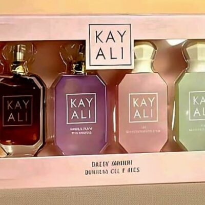 Kayali (Vanilla/Vanilla Candy/Yum Bougee Marshmallow/Yum Pistachio) Set (4x30ml) (Pink Box)  (Ladies Gift Set)