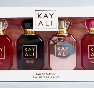 Kayali (Juicy Apple/ Kokomeili Elixir/Utopia Vanilla Coco/Fleur Majesty) Set (4x30ml) (White Box) (Ladies Gift Set)
