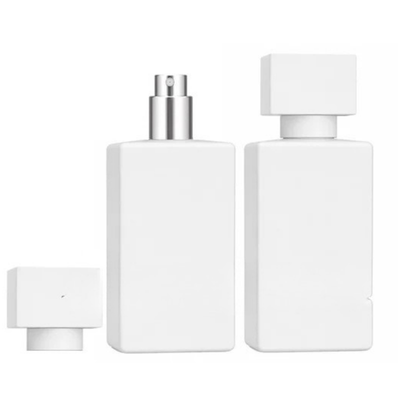 50ml Matte White Bottle