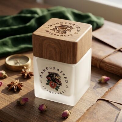 200ml Square Frosted (With our Label)